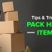How to Ship Large and Heavy Items
