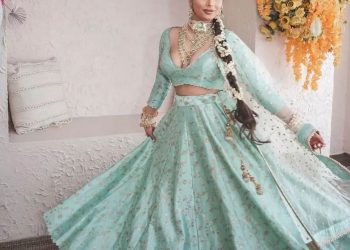 Green Lehenga: The Perfect Birthday Wear for Women Who Love Elegance and Their Environment